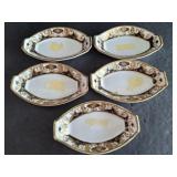 NORITAKE HAND PAINTED SALTS