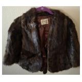 VINTAGE FUR SHAWL