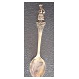 PERUVIAN UNMARKED SILVER COLLECTOR SPOON 6.3G