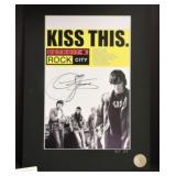 KISS THIS PHOTOGRAPH AUTOGRAPHED BY GENE SIMMONS