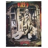 KISS KRUISE XI KISSTORY POSTER AUTOGRAPHED BY GENE