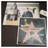 GENE SIMMONS PHOTO OF HOLLYWOOD STAR AUTOGRAPHED