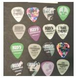 2 BAGS 8 GUITAR PICKS FROM KISS COFFEE HOUSE