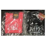 2 KISS COFFEE HOUSE T SHIRTS LADIES SZ SM NIB