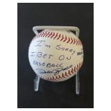 MLB BASEBALL AUTOGRAPHED PETE ROSE
