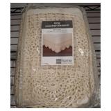 KING CROCHET BEDSKIRT