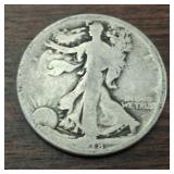 1918 WALKING LIBERTY HALF DOLLAR