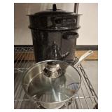 AGATE POT, STAINLESS POT