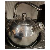 FRYING PANS, TEA KETTLE