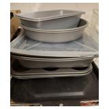 GROUP OF COOKING SHEET PANS,MUFFIN PANS