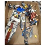 BUILDING BLOCKS, LEGOS, ACTION FIGURES