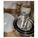 NESTING BOWLS, MUG, STEIN