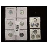 12 PC STEEL PENNIES