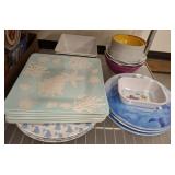 PLASTICWARE DISHES ASSORTED