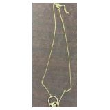 CHARLES NOBEL 925 ADJUST. 18IN CHAIN WITH CIRCLES