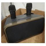 PORTABLE 2 MIC SPEAKER SET