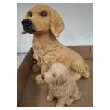 GOLDEN RETREIVER FIGURINES