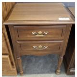 2 DRAWER ACCENT TABLE