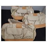 3PC CAT/DOG CARRIER BAG BIEGE COLOR