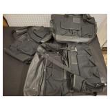 4PC CAT/DOG CARRIER BAG BLACK COLOR