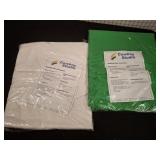 2PC COWBOY STUDIO BACK DROPS WHITE,GREEN