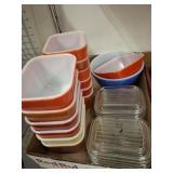 PYREX FRIDGE DISHES GROUP