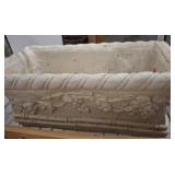 14IN PLASTER STYLE PLANTER