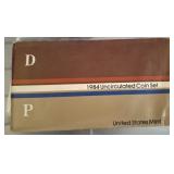 1984 UC US P AND D MINT SET
