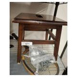 FOOT STOOL, VINTAGE RACKET