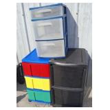 3 STORAGE BINS-STERILITE, IRIS, TAMOR