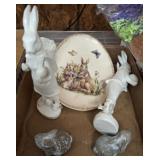 RABBIT FIGURINES
