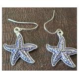 925 STARFISH EARRINGS