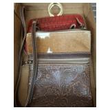 LEATHER HAND BAG, MISC