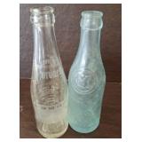 VINTAGE CORONET AND MINT COLA BOTTLES