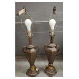 PAIR OF DECORATIVE LAMPS