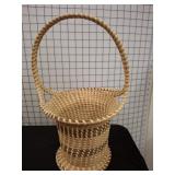 SWEET GRASS HANDLED BASKET