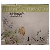 LENOX SALT AND PEPPER SHAKERS