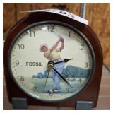 FOSSIL CLOCK BATTERY OPERATED