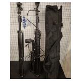 ASSORTED LIGHT / CAMREA STANDS