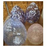 EASTER EGG GLASS DECOR