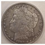 1889-O MORGAN SILVER DOLLAR