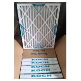 CASE OF KOCH 20X25X2 AIR FILTERS