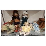 GROUP OF ASSORTED DOLLS