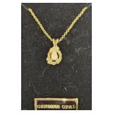 GENUINE OPAL NECKLACE