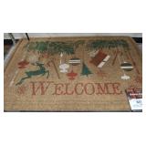 HOLIDAY COLLECTION WELCOME MAT
