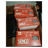 TRAY OF SENCO STAPLES, DIAMOND TESTER UNTESTED
