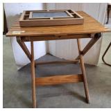 FOLDING TABLE, WALL ART
