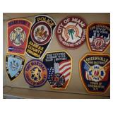 NY STATE PATCHES FIRE AND POLICE
