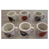 COLLECTOR MINIATURE NFL SHOT GLASSES