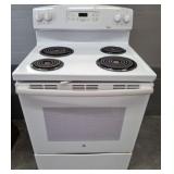 GE 4 BURNER ELECTRIC STOVE 30IN